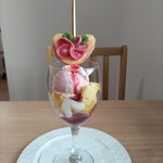 168Cafe - 料理写真:横からの図