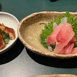 うなぎ屋 廣川 - 鯉の洗いとうざく
