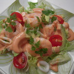 味惑創作 かのん - シーフードとアボカドのサラダ♪