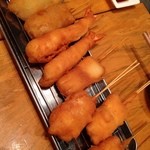 Oosaka Kushikatsu Motsunabe Horumon Yaki Kushimon Teki - 