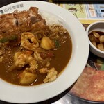 CoCo壱番屋 - 料理写真:海老カレー　トッピング色々