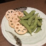 Hokkaido - 前菜2種盛り合わせかな？