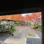 東京竹葉亭 - 裏側の庭
