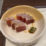 鉄板屋ゆずりは - きはだまぐろ漬け