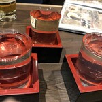 鳥やき串英 - 地酒三味