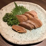 鳥やき串英 - 烏賊肝の沖漬