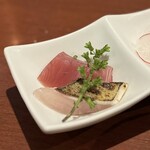 酒肴場 屯 - ハガツオ、シマアジ