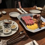 銀座ブルーリリー ステーキ＆チャイニーズレストラン - 