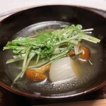 亀の井別荘 - スープ