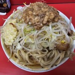 Ramen Jirou - 小ラーメンつけ味　ニンニクアブラ　950円