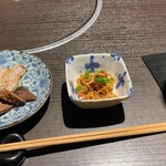 馬肉料理専門店ホース - お通し&サイボシ