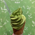 Maccha Tei Fukujuen - 抹茶のソフトクリーム