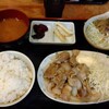 Daichan - しょうが焼き定食 715円(税込)(2023年12月12日撮影)