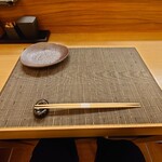 寿司 松岡 - テーブルセットアップ状況
      
      ●おまかせ握り　極み（握りのみ）11,000円