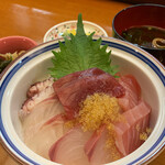 Sakanaya Nobukiyo - ランチ海鮮丼定食