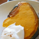 EMPORIO cafe&dining - かぼちゃ丸ごとチーズケーキ（980円）