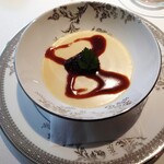 オーベルジュ ド プリマヴェーラ - キノコのフラン