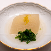 和 のぎ - 聖護院大根のふろふき 春菊のお浸し