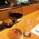 むなかた屋 - グラスワイン(赤)  800円