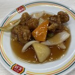 餃子の王将 - ジャストサイズの　酢豚