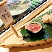 有楽町かきだ - 鉄火巻＆炙り帆立
