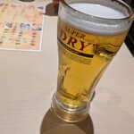 鶏屋むさし - 生ビール