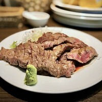 キャトルラパン - ステーキランチ 400g 山葵醤油