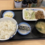 Matsuya - 朝得牛皿定食¥380