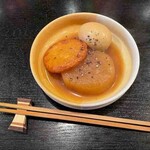 ドミロン - カレーおでん(大根、玉子、ねりもの)