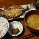 ココノマ - 料理写真:干物定食(真あじ)