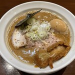 天狗庵 - 『味玉煮干しラーメン』950円