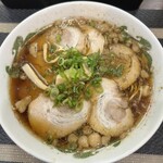 尾道ラーメン 一丁 - チャーシュー麺（850円）