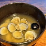スーパーホテル - しじみ味噌汁