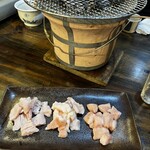 ぼけぼうし - 当然炭火　備長炭　これで部屋中濃霧警報発令