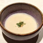RESTAURANT L’ESPRIT DE CHEVALIER - Soup 大根のポタージュ