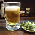 キッチンきねや - 先ずはビール