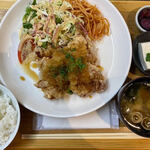 Izumi Shokudou - 鶏のから揚げおろしポン酢定食