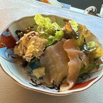 Yarazu no ame - 前菜サラダ