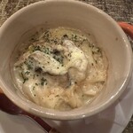 Tsuki akari - 牡蠣と長ねぎのグラタン