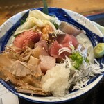 Hamayaki Kaisen Izakaya Daishou Suisan - まかない丼