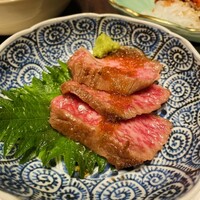 焼肉 きたん 法善寺 - 和牛ロースのたたき 焼肉 きたん 法善寺 - 和牛ロースのたたき