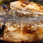 あさば - 鯵干物　　いい焼き　身も厚い