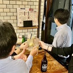 やきとん ひなた - 蠍座に乾杯♪(*^^)o∀*∀o(^^*)♪ （幹事さん撮影♡）