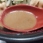 麺創研 紅 - こってり濃厚みそスープ