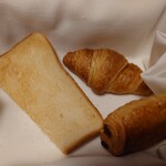 あさば - 洋食には　△パン3種類　　パンだけがザンネン