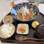 くまもと中央カントリークラブ - 揚げタラと豆腐のあんかけ