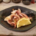 創彩和房ふじた - ゲソとしめじのバター焼き