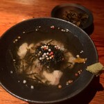 Kushiage Ginno Shachi - 五穀米の鯛茶漬け