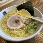 いちろくらーめん - らーめん¥870 塩をチョイス 麺は細麺