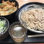 ゆで太郎 - 親子丼セット¥780-